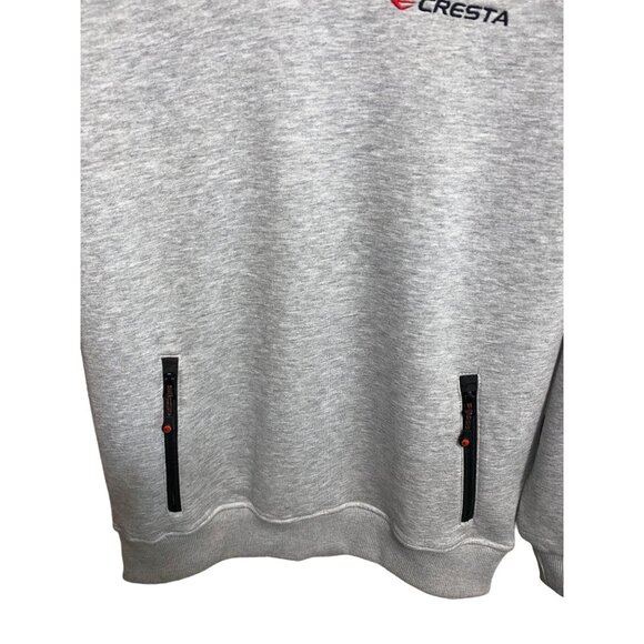 New Men’s CRESTA 3003 - SWEATSHIRT - GREY Size Medium - Picture 8 of 11